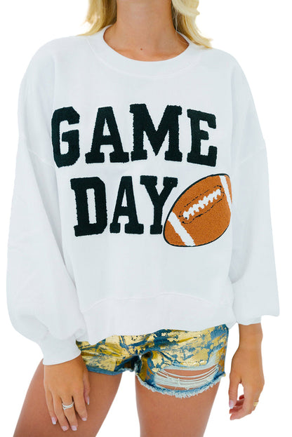 "GAME DAY" Pullover Sweatshirt