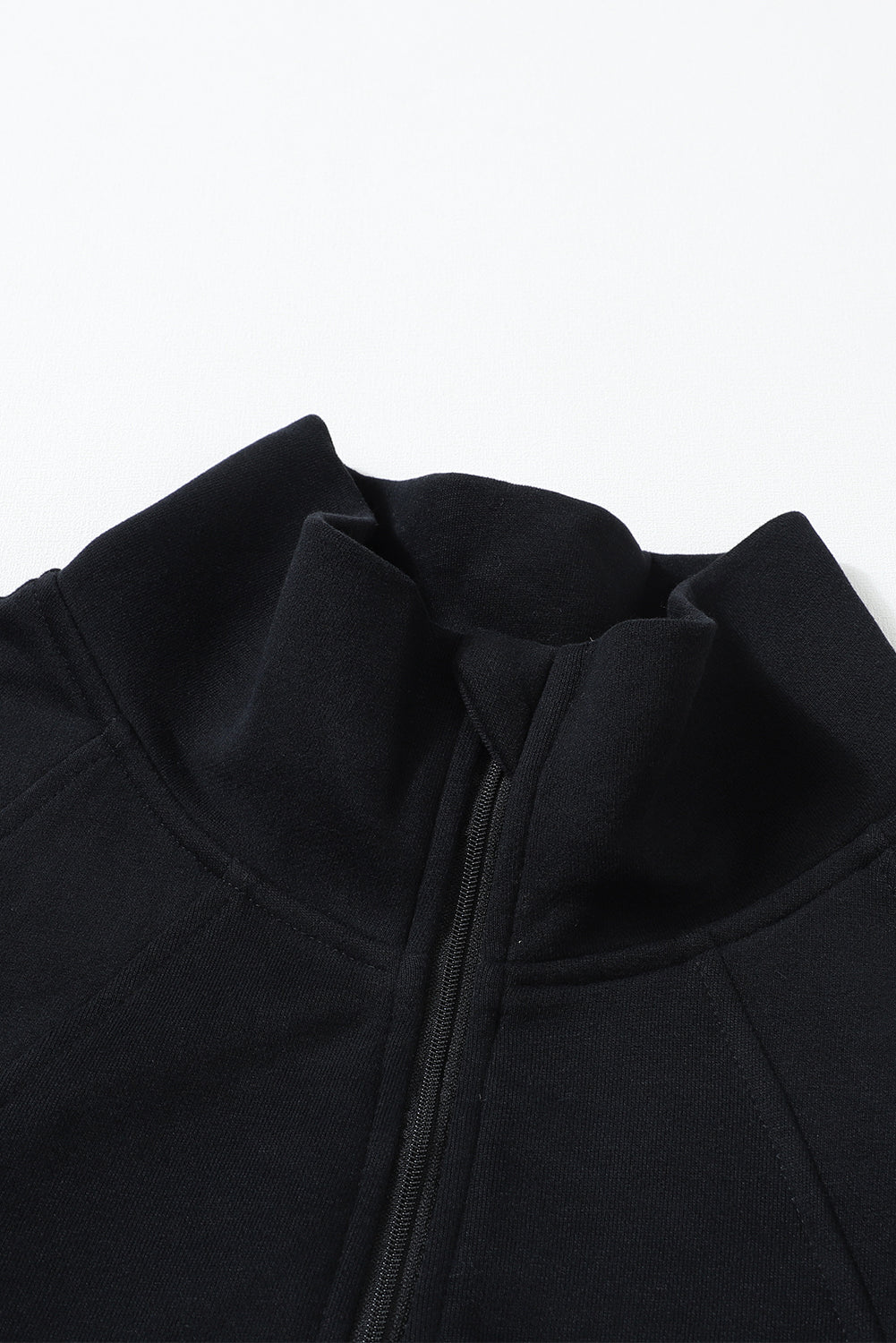 Zip-Up Sweatshirt w/Thumbhole