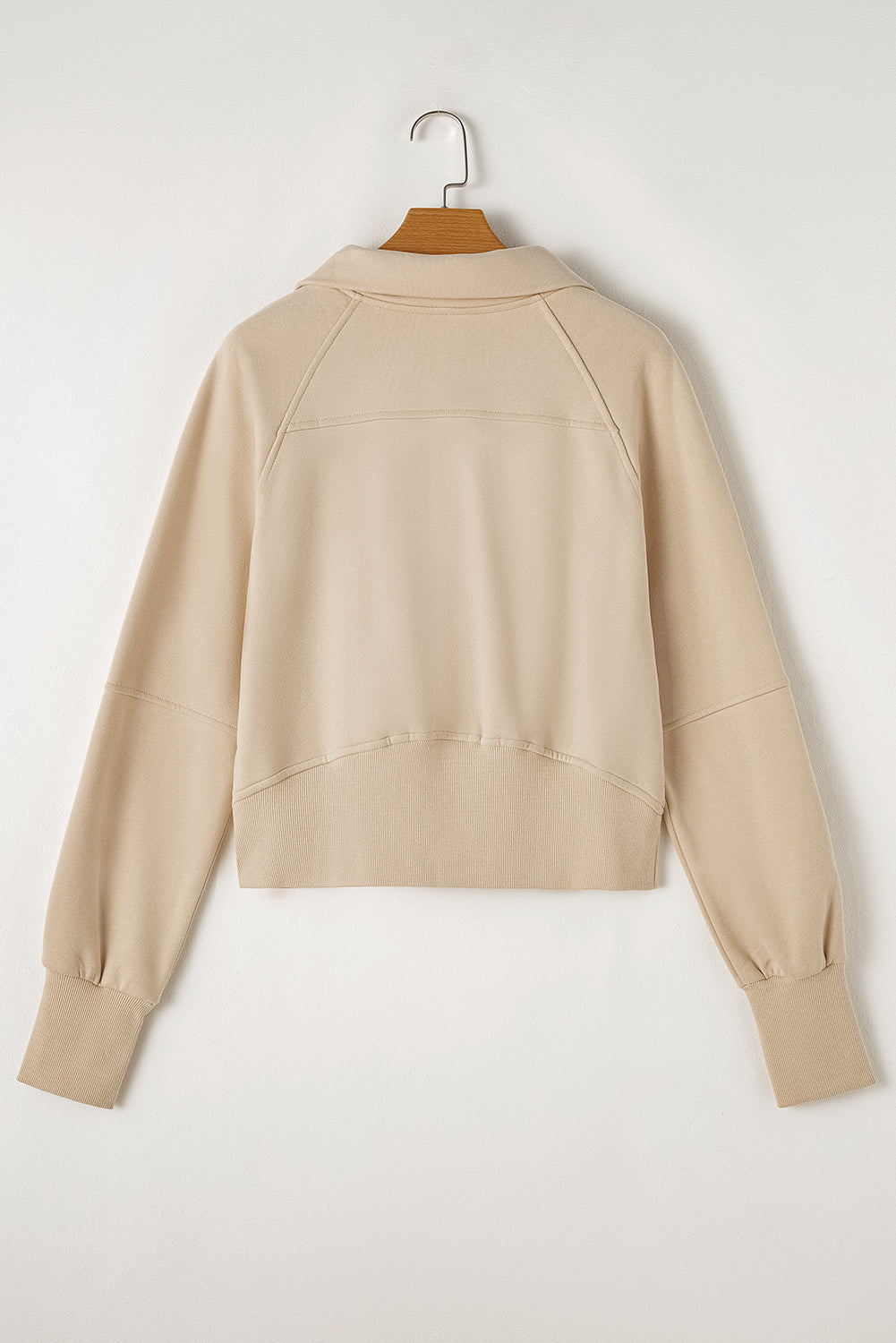 Zip-Up Sweatshirt w/Thumbhole