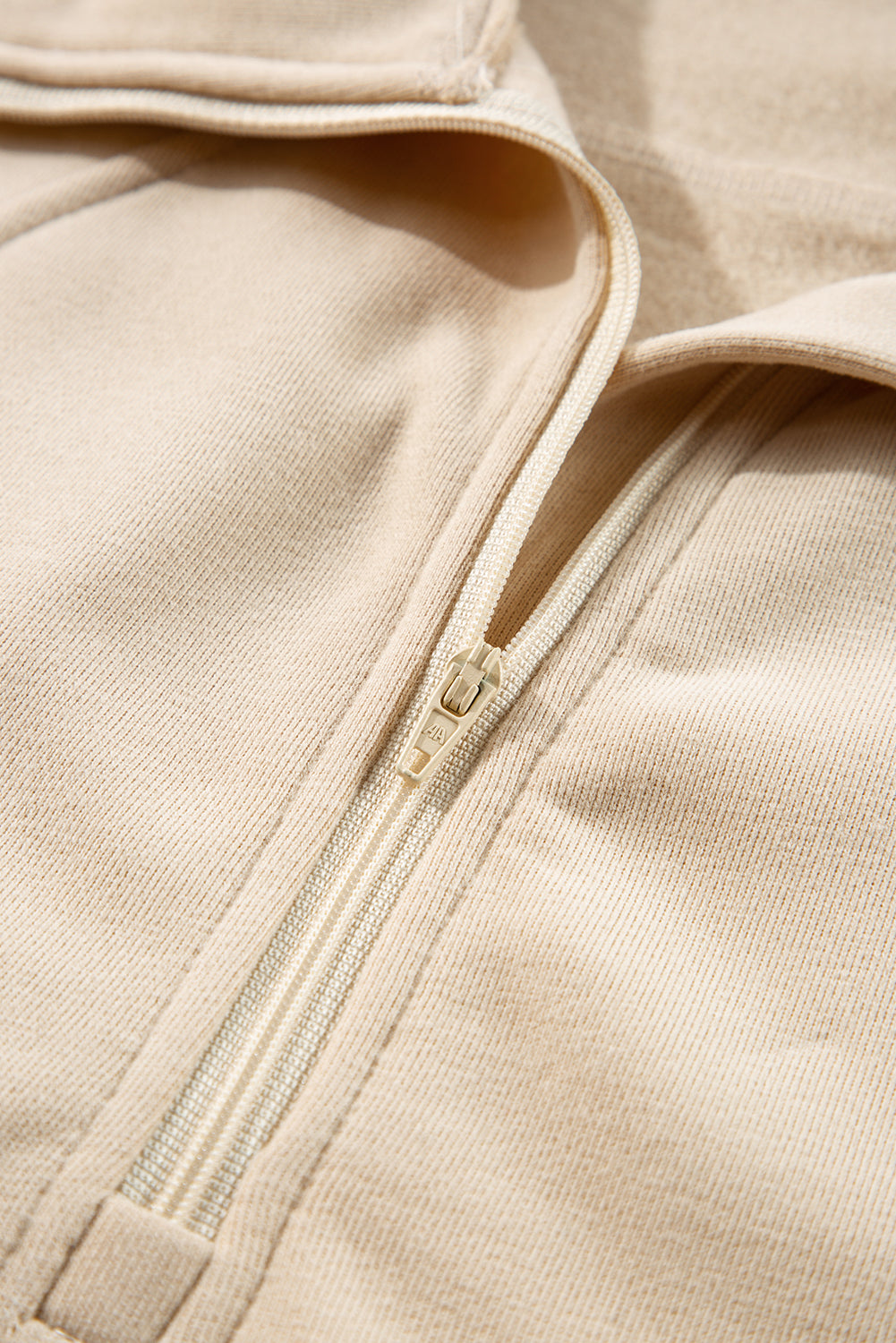 Zip-Up Sweatshirt w/Thumbhole