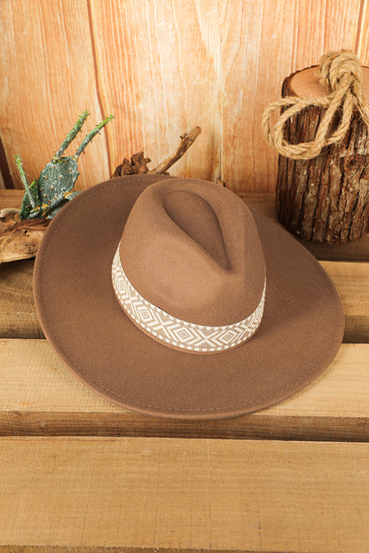 " Western Flat Brim" Cowboy Hat