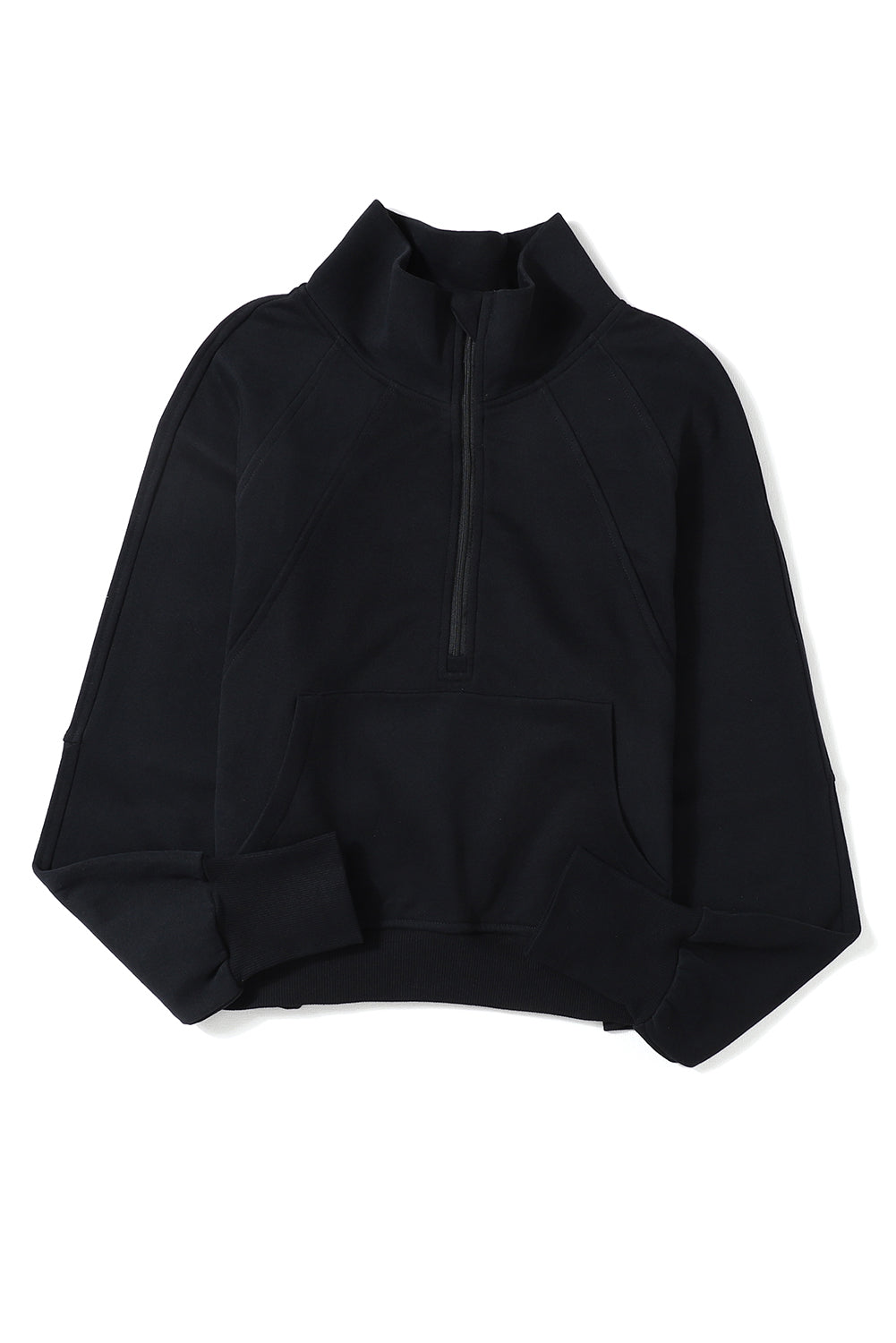 Zip-Up Sweatshirt w/Thumbhole