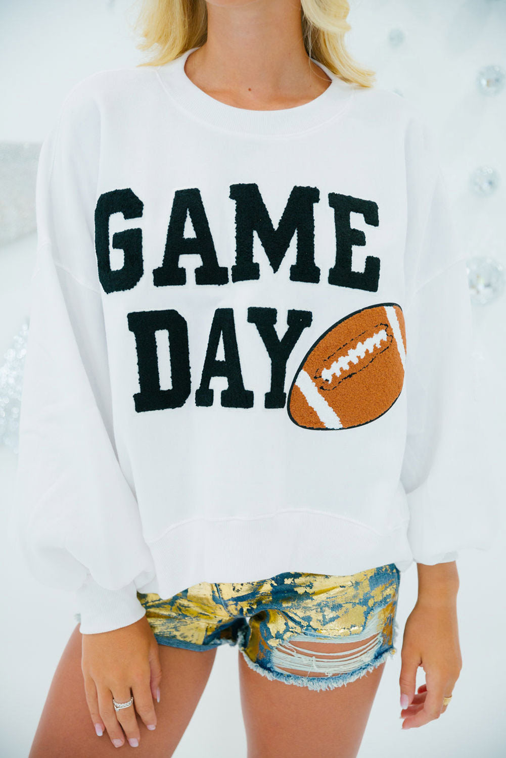 "GAME DAY" Pullover Sweatshirt