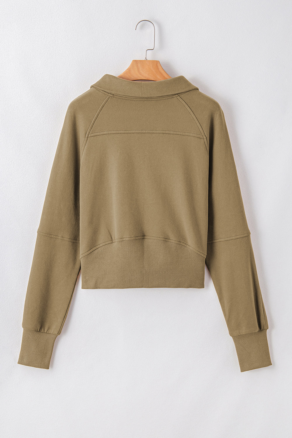 Zip-Up Sweatshirt w/Thumbhole