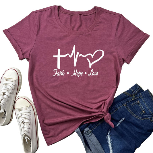 "Faith Hope Love" Tee