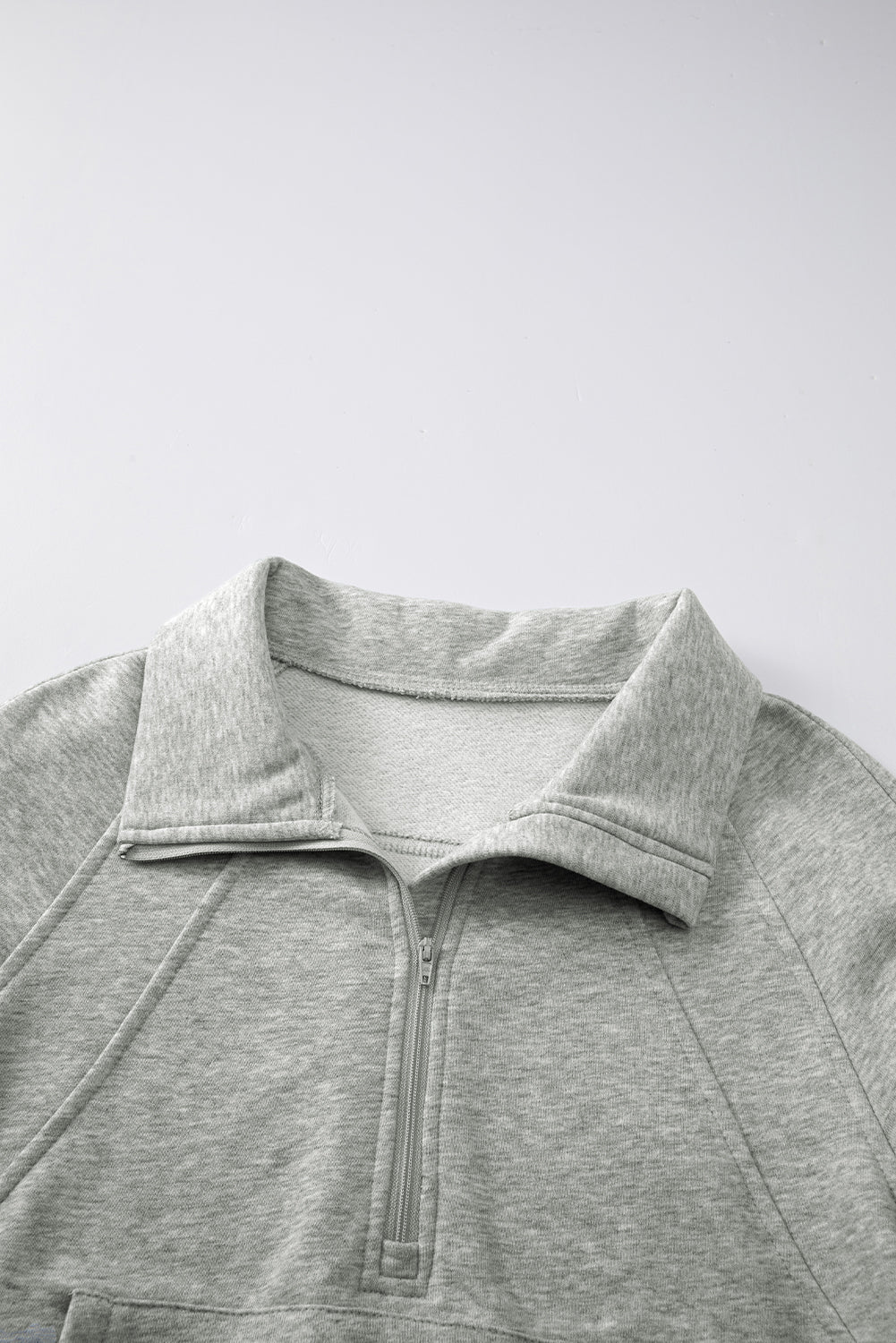 Zip-Up Sweatshirt w/Thumbhole