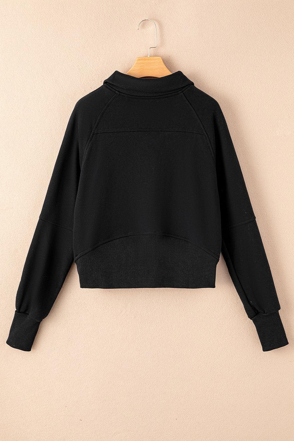 Zip-Up Sweatshirt w/Thumbhole