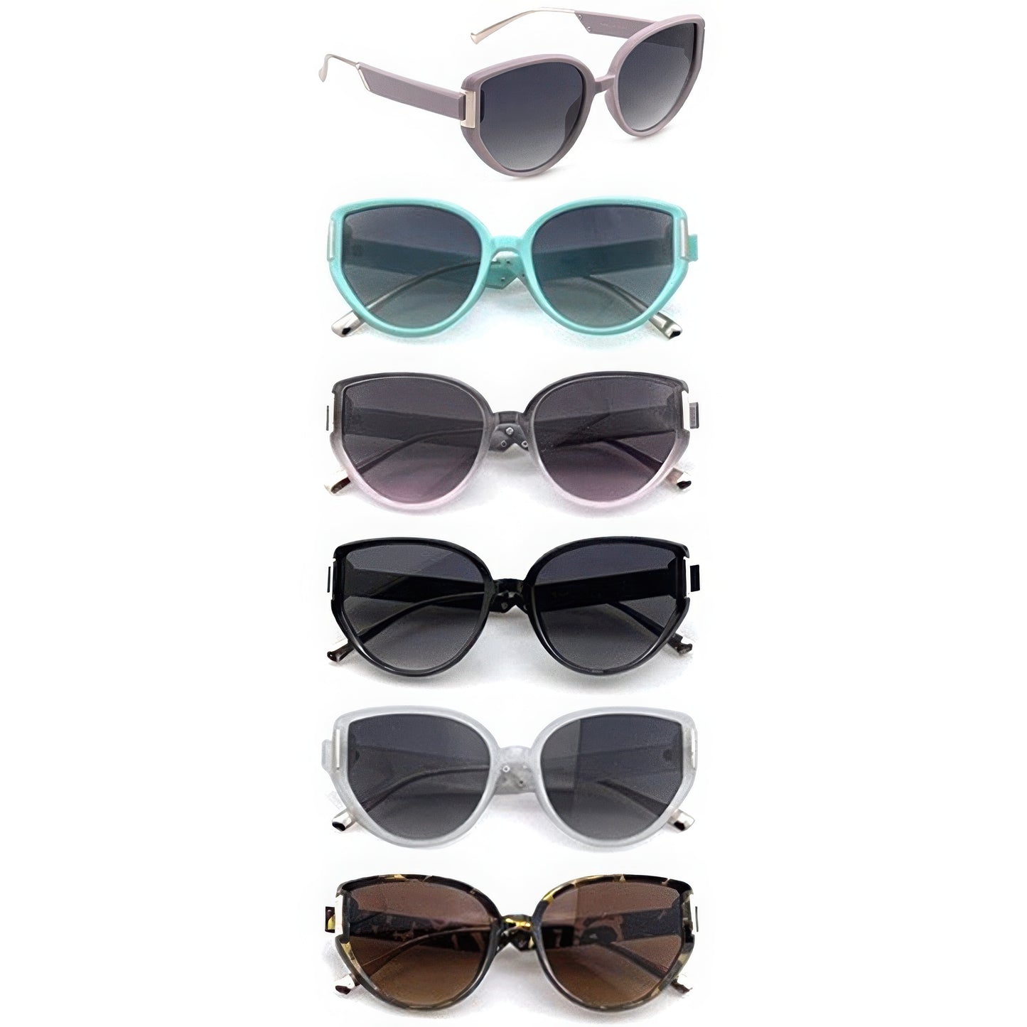 "Round Cat Eye" sunglasses