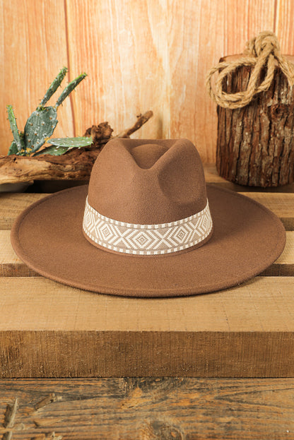 " Western Flat Brim" Cowboy Hat