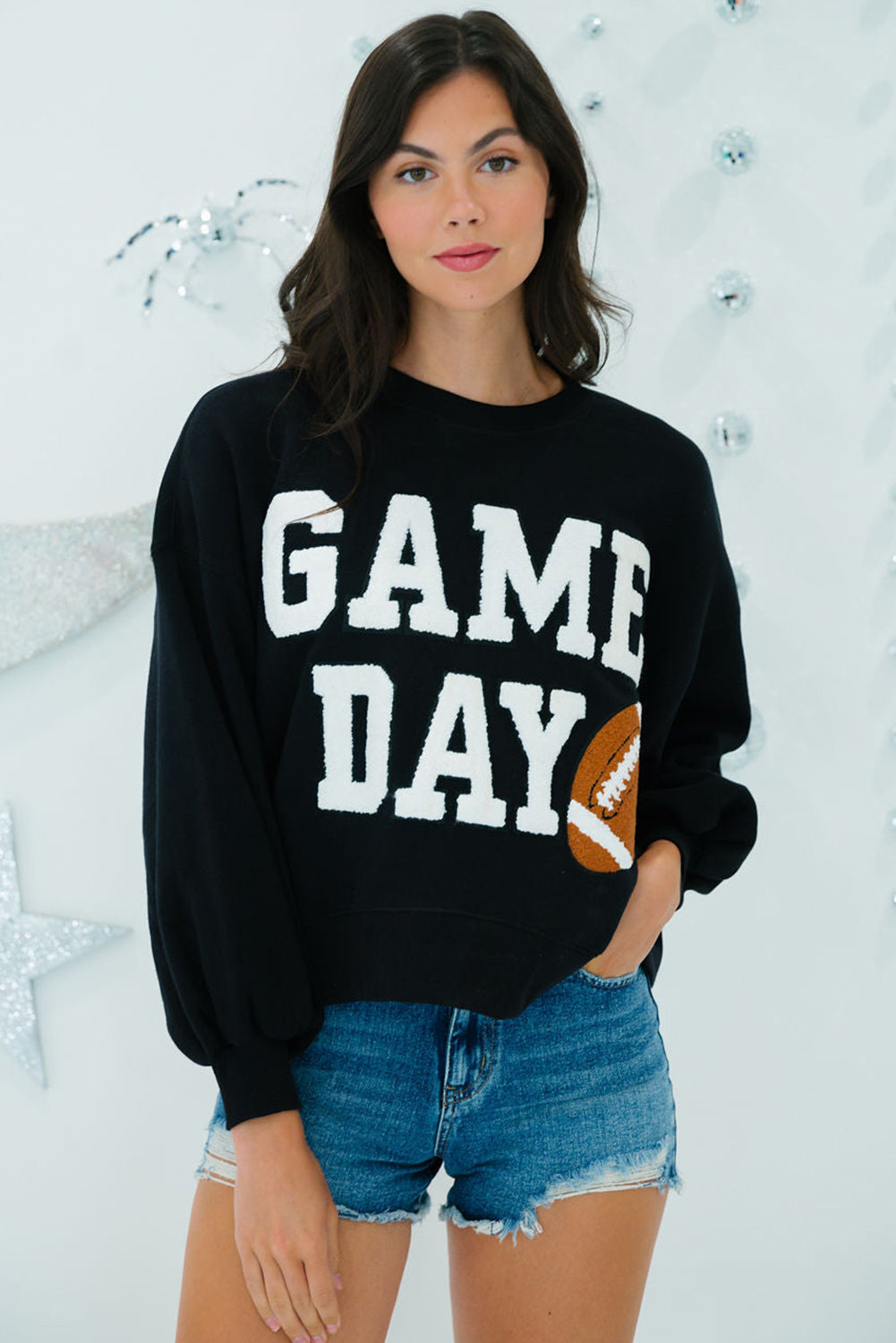 "GAME DAY" Pullover Sweatshirt