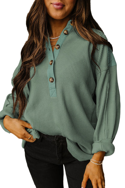 "Jet Stream" Henley Top