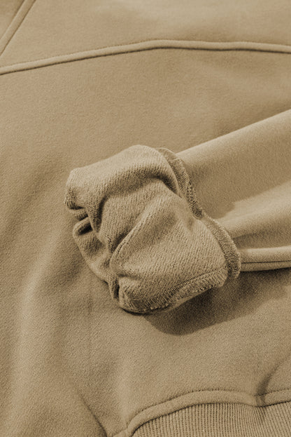 Zip-Up Sweatshirt w/Thumbhole