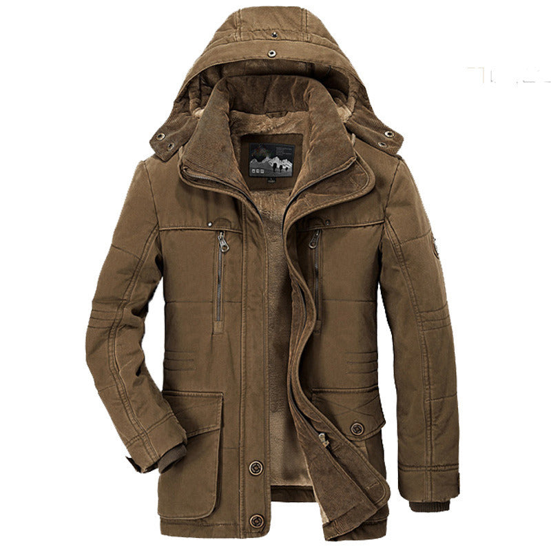 Mens "Parka Jacket" Hooded