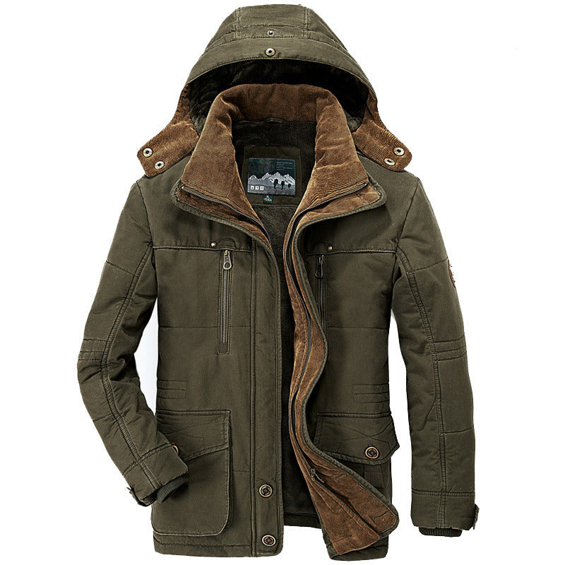 Mens "Parka Jacket" Hooded