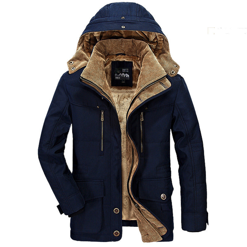 Mens "Parka Jacket" Hooded