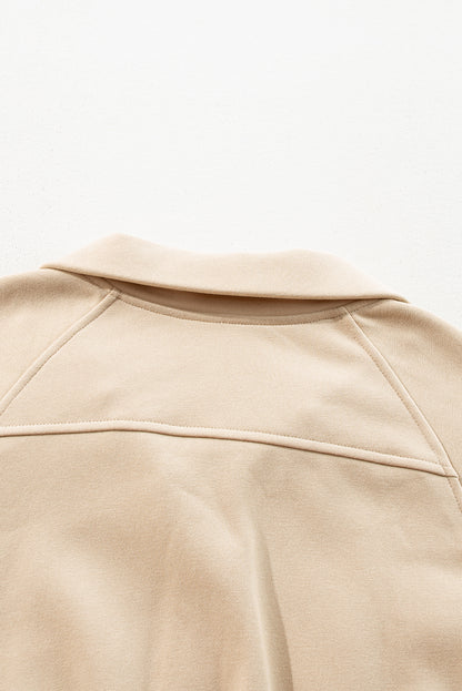 Zip-Up Sweatshirt w/Thumbhole