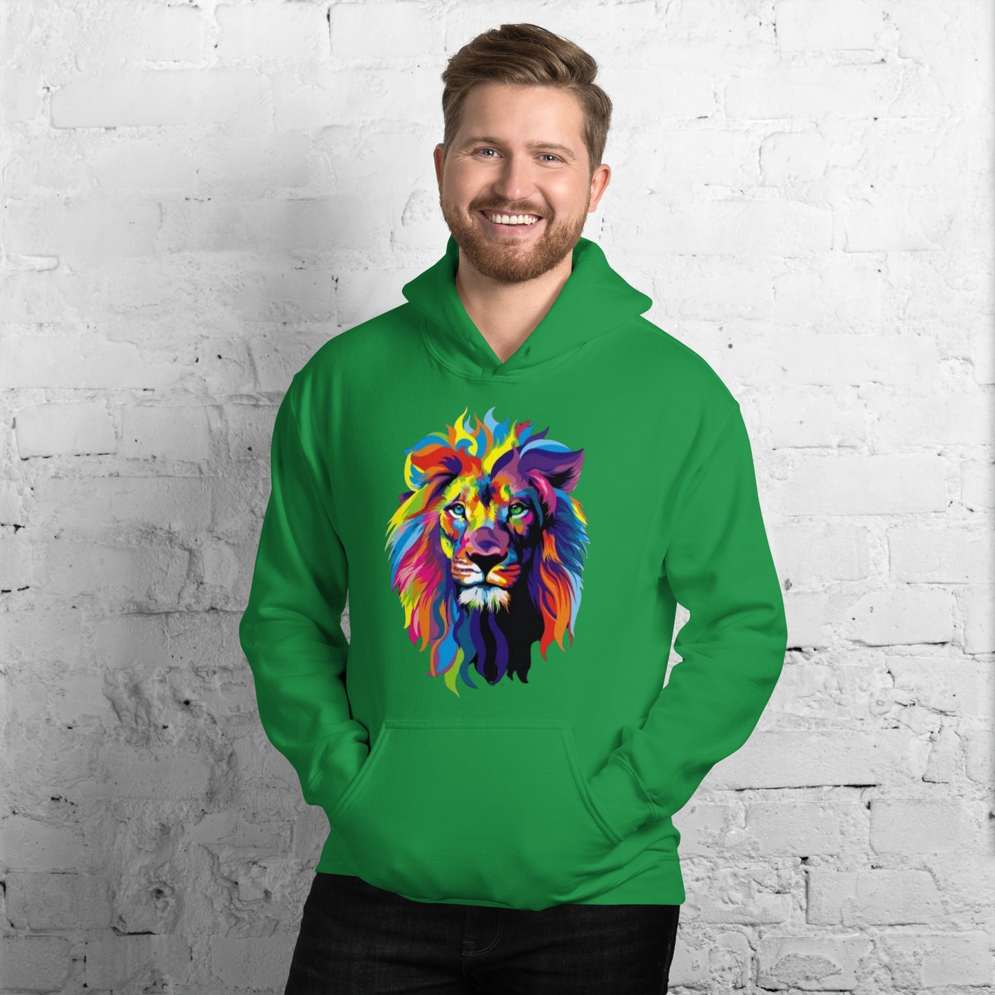 "Lionhearted" - Multicolor Hoodie