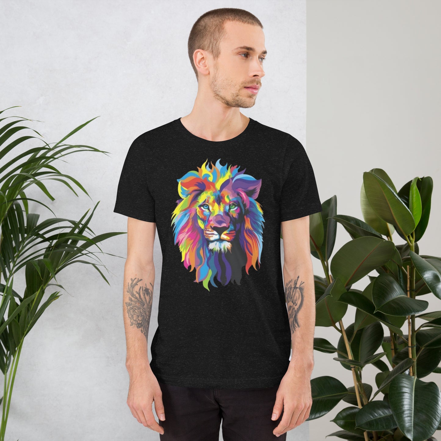 "Lionhearted" - Multicolor T-Shirt