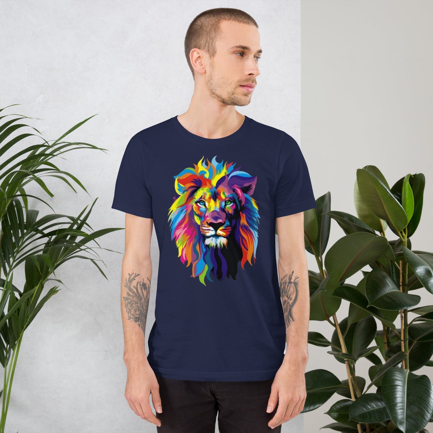 "Lionhearted" - Multicolor T-Shirt