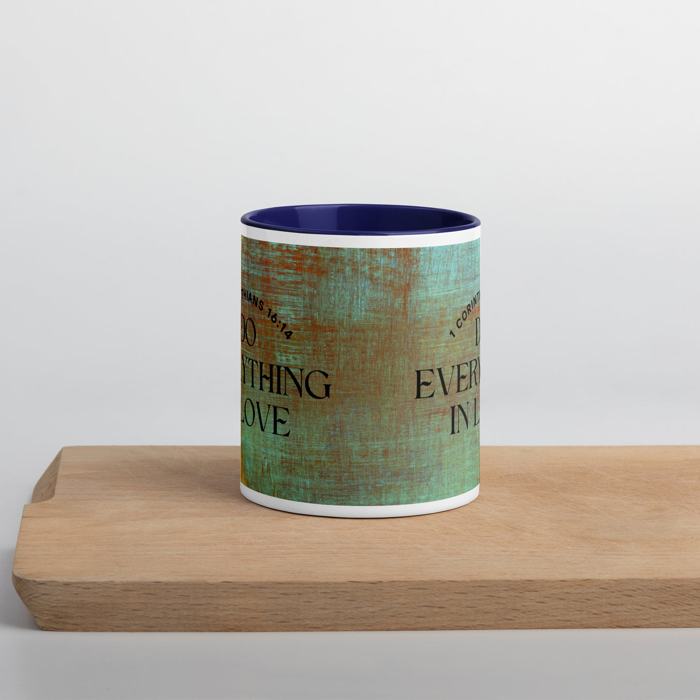 "Do Everything in Love" Color Inside Mug